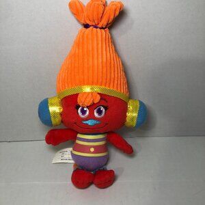 2019 DreamWorks Trolls DJ Suki Troll Wearing Headphones Plush Doll Figure Toy
